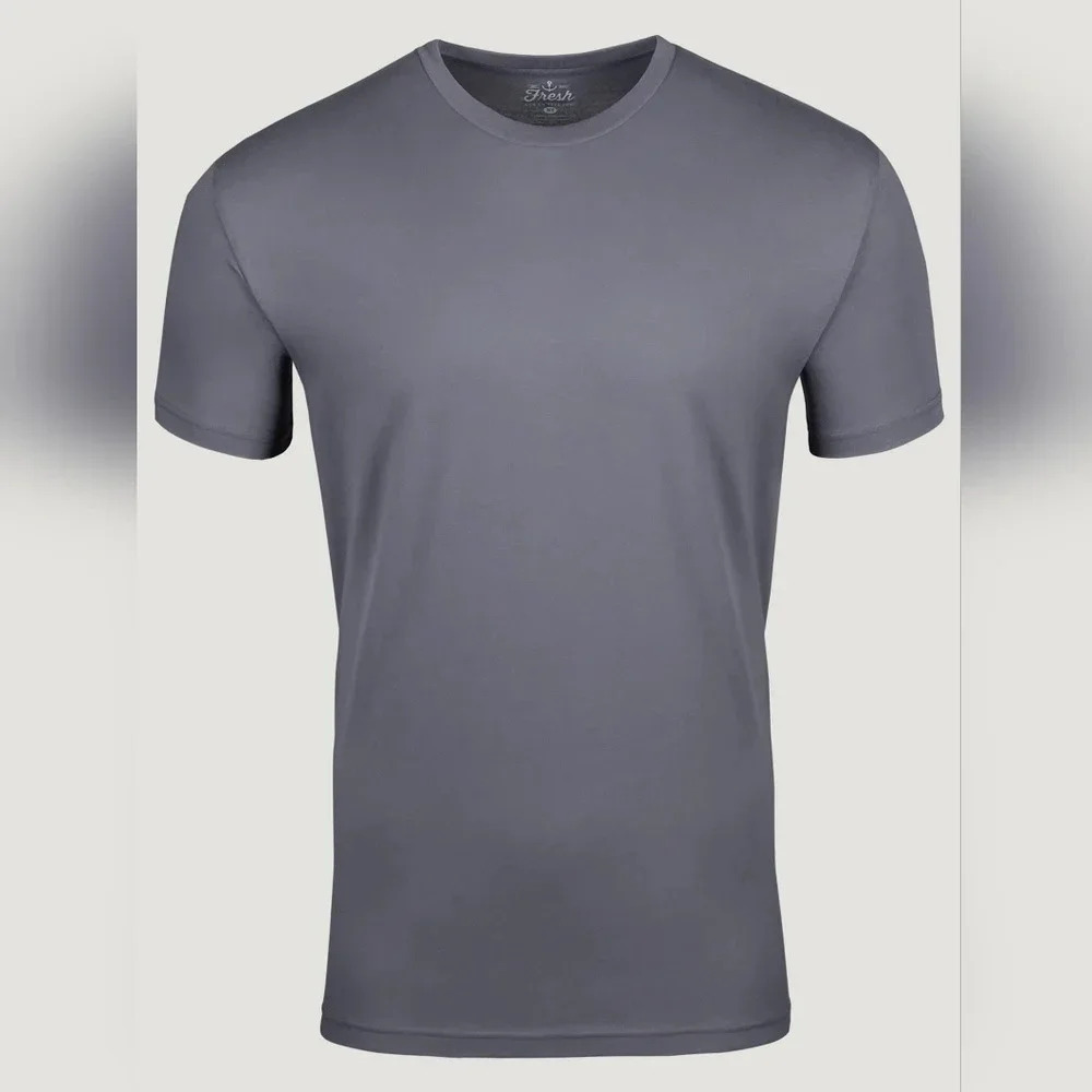 Fresh Clean  Threads [2XL] Slate Tall CrewTall Crew